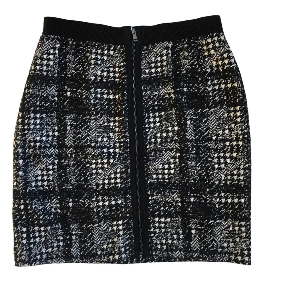 ANN TAYLOR Skirt Wool Blend Zipper Front Size 0